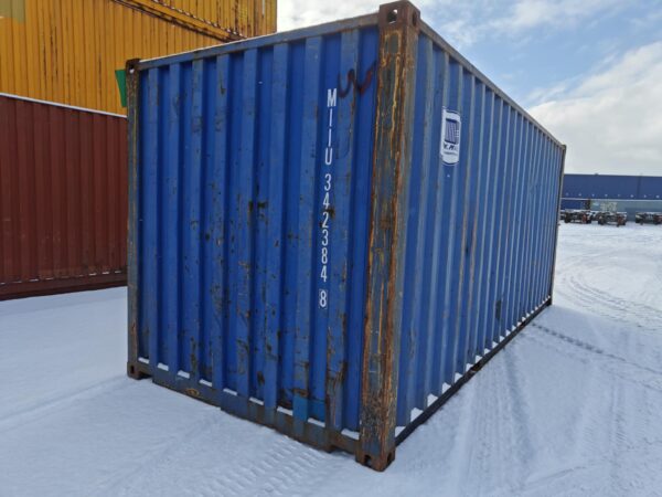 20DC Shipping container MIIU3423848 - TALLINN (damaged, door opens with difficulty + roof leaks) - Image 5